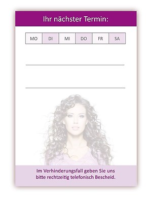 10 Stück Premium Terminblöcke Friseur - Frisör mit 50 Terminkarten pro Block