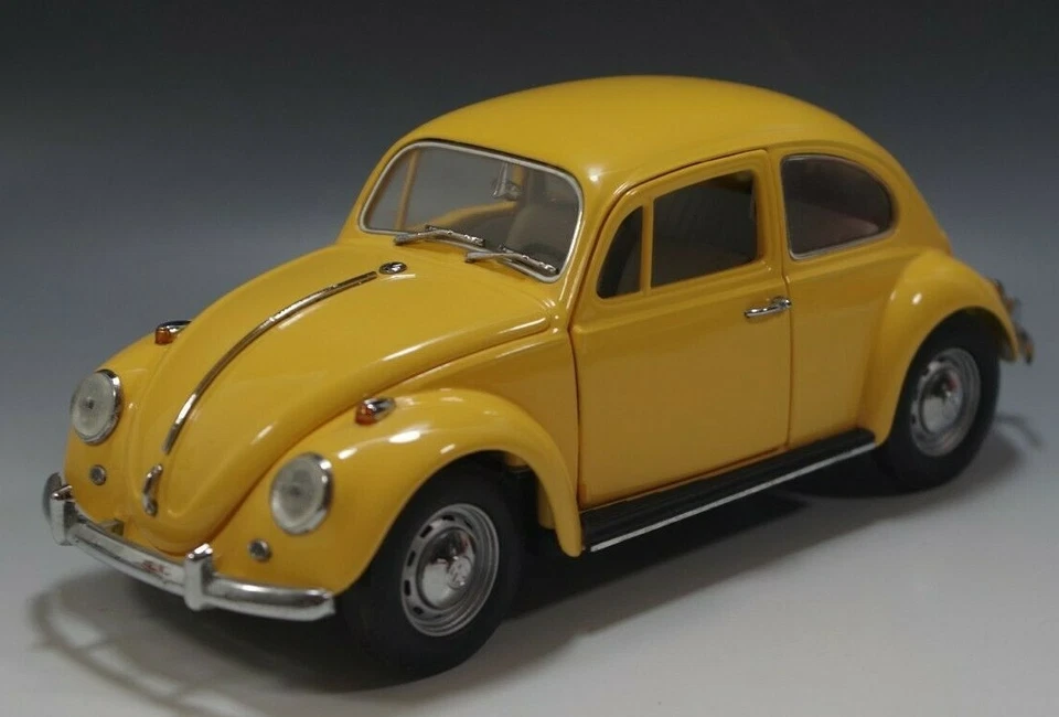 ЛИТАЯ МОДЕЛЬ АВТОМОБИЛЯ ФОЛЬКСВАГЕН ЖУК 1967 FRANKLIN КАК НОВАЯ МАСШТАБ 1:24 - Изображение 2 из 4