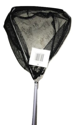 Pond Net 8 Inch Diameter & Three Foot Handle Skimmer For Small Koi and Debris