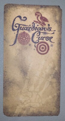 DISNEY Magic Kingdom Pirates of the Caribbean Treasure Hunt GUARDIANS CURSE MAP