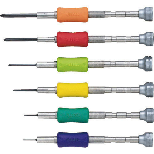 Vessel Precision Screwdriver TD-56S JIS 6 Piece Kit - Picture 6 of 9