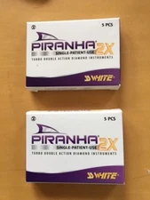 SS White piranha 2x fg # 856-024 turbo double action diamond 5pcs