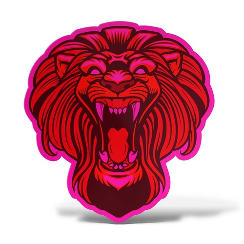 Sticker Leone Adhesivo PVC Auto Motocicleta Camper 4x4 Fuera Capó Laptop Casco - Imagen 14 de 14
