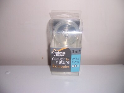 Tommee Tippee closer to natura med flow 3M+ new