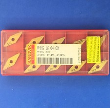 10pc SANDVIK VNMG 16 04 08 VNMG 332 Carbide Inserts; 235 Machinist