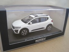 NOREV DACIA SANDERO STEPWAY in WHITE 1:43 DEALER MODEL CAR Renault Group