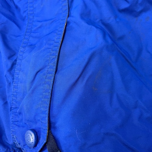 Columbia Jacket Mens Mens Large Blue Yellow Full Zip Hooded Outdoor Hiking FLAWS - 第 6/16 張圖片