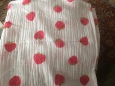 1 spucktuch, Kuscheltuch, Halstuch aus Gauze-Stoff (Windel-Stoff (11393e) Erdb.