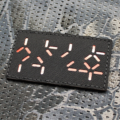 Morale Patch Aufnäher Airsoft 80er Klassiker Lasdercut Action Predator Alien