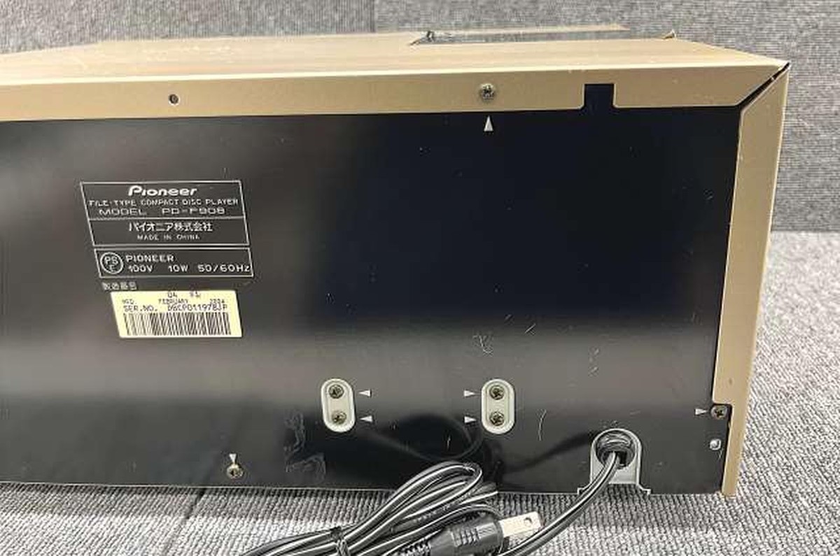 Pioneer PD-F908 値引き中！！※ジャンク品 Pioneer PD-F908 File Type