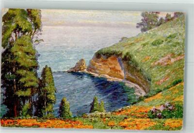 39744554 - sign Sammann D. Fernes Gestade Landschaft am Meer Kuenstler S