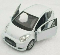 Blitz Versand Citroen C1 / Weiss / White Welly Modell Auto 1:34-39 Neu & Ovp