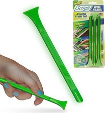 Scrigit Scraper Wide Blade No-Scratch Plastic Scraper Tool | 3-Pack