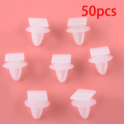 50pcs Door Trim Panel Rocker Molding Retainer Clips Fits For Mitsubishi MB344789