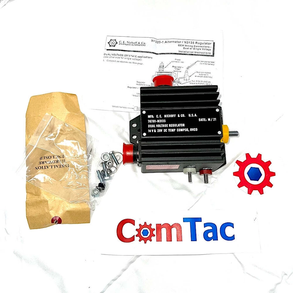 Regulator, 200amp Dual-Voltage ; Hummer ; N3135 2920014832291 5742761 5716384 - Image 2 of 4