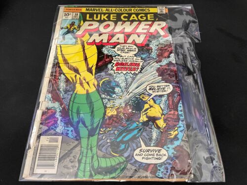 Marvel Comics - Luke Cage (POWER MAN) #38 (1976) - Pence 10p Copy - Afbeelding 1 van 2