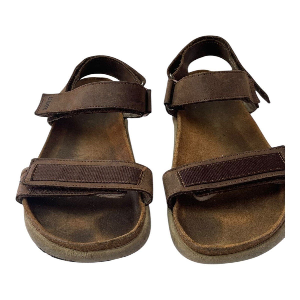 Naot Mens Leather Lappland Sandals Size 44 Sz 11-11.5 Brown