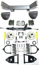 1941 1948 Ford Car Mustang Ii Complete Front Suspension Power Stock Ford Rotors