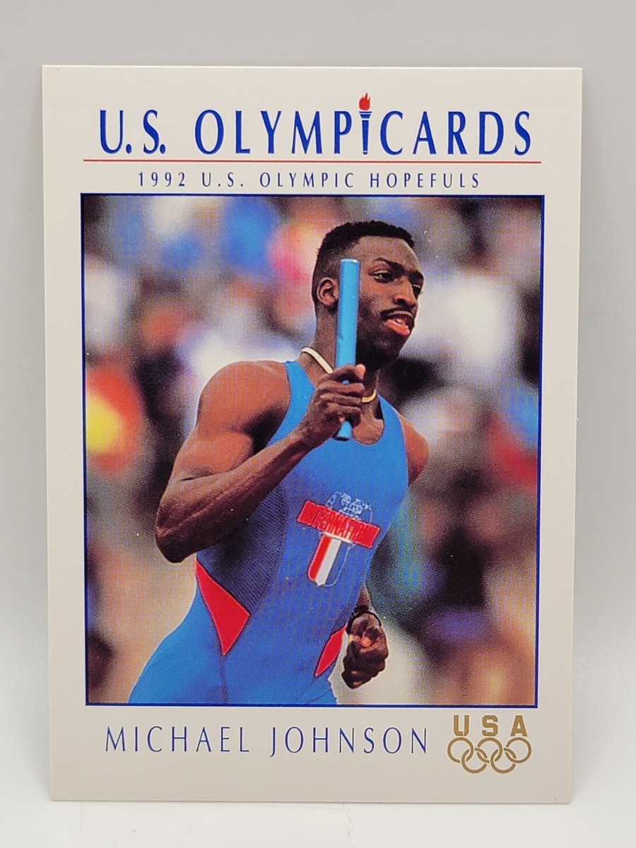 1992 Impel U.S. Olympicards - #87 Michael Johnson (RC) | eBay