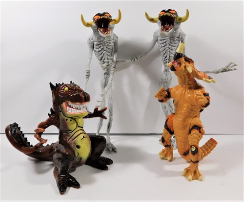 Atari Playmates Primal Rage, Marvel ToyBiz Crawler Rex, McFarlane Spawn Violator