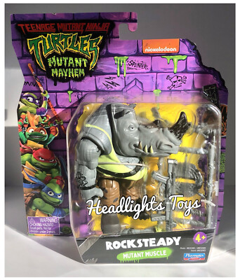 【ROCKSTEADY】THE MAYTALS Rocksteady: Mutant Muscle ‐ Playmates Toys