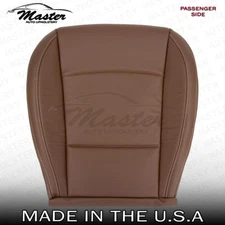 2015 -2017 Fits Subaru Outback Lower PASSENGER Perforated Brown Vinyl Seat Cover