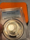 1964 Kennedy Half Dollar.  Original roll toning!  PCGS MS 65  (#100374) — photo 3