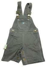 MOUNTAIN SPROUTS 6 TO 12 MONTHS OLD KIDS CANYON WALL SHORTALL WITH SNAP CROTCH