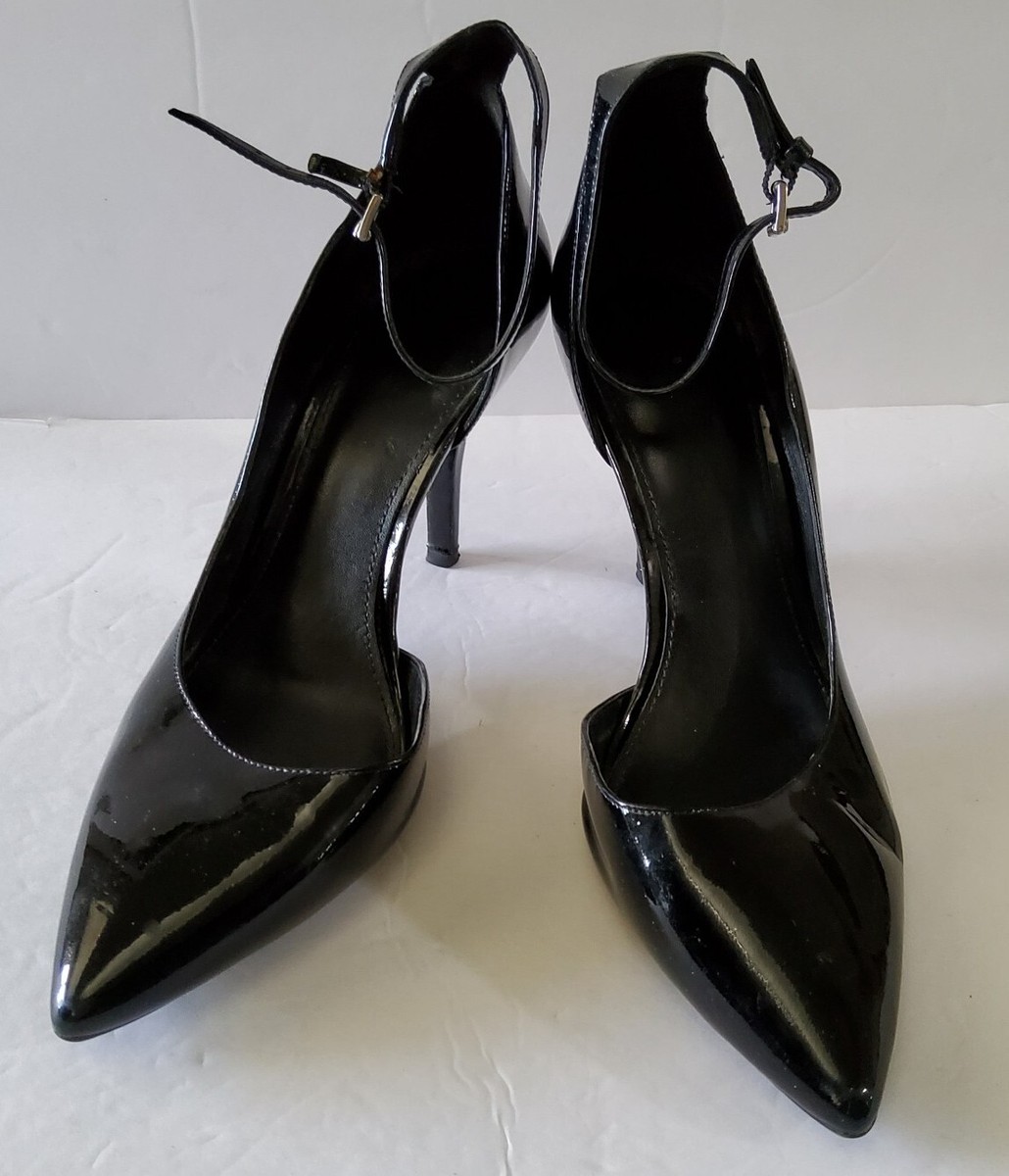 Michael Kors MK Women’s Patent Leather Half D'orsay Heels Shoes Size 8M