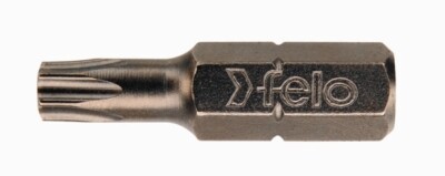 Felo 30954 Torx T7 x 1'' Torx Bit on 1/4'' stock, Lifetime Warranty, German Made