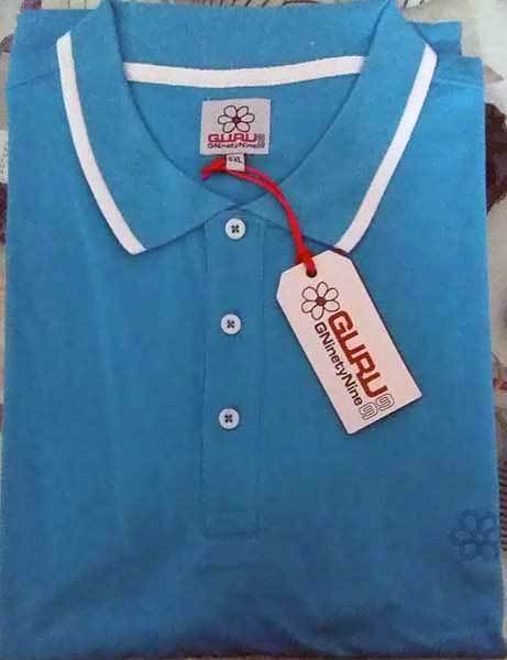 Men's Polo Guru In Cotton Piquet With Front Logo And Collar, OVER