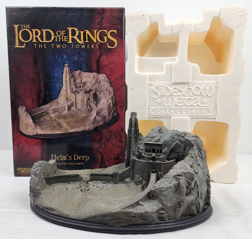 Lord of the Rings Helm's Deep Polystone Environment #2245/4000 Sideshow WETA - Picture 2 of 11