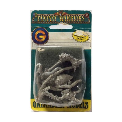 Grenadier Fantasy Warriors Orcs & Goblins Goblin Spiderider Leader Pack New