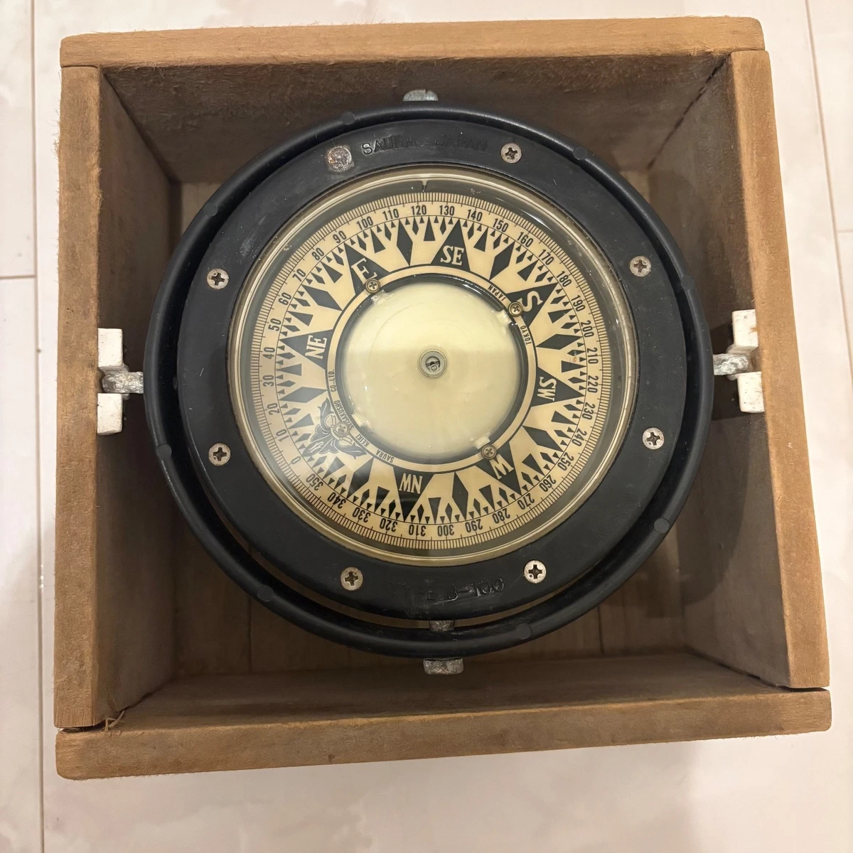 主要日本黄铜古董航海罗盘| eBay