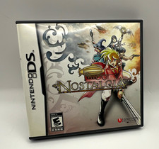 Nostalgia Nintendo DS (2009) Ignition RPG Fantasy E10+ NTSC-U/C Manual
