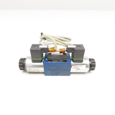 Rexroth 4WE 6 W62/EG24N9K4 4/3 Position Float Center Hydraulic Valve 24VDC Coil