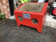 CLARKE shot blast cabinet, Sand blasting machine,sand blaster