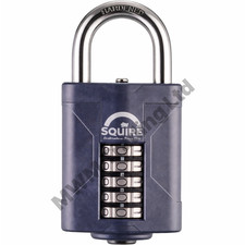 Squire CP60 Padlock Combination 60mm 5 Numbers Gate Garage Shed Lockers RRP £58