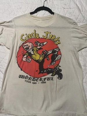 Vintage 1985-86 CIRCLE JERKS Tour T-shirt S to 5XL PP2979 | eBay