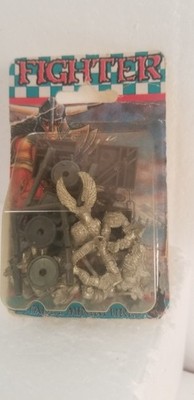 Vintage OOP Citadel/Games Workshop Metal Miniatures, Fighters NIB. See Photos.