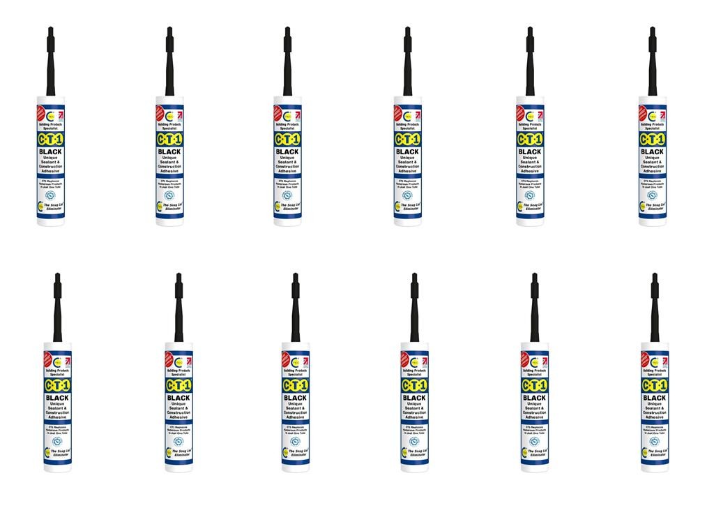 3 x CT1 Sealant & Adhesive Black 290ml - CT1535106 - Image 7