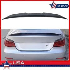 For 2004-2010 BMW 5-Series E60 Sedan PSM-Style Carbon Fiber Trunk Spoiler Wing