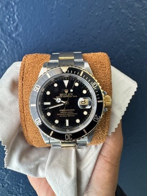 Rolex Submariner 16613LN Two-Tone (SERVICED MAY 2026)