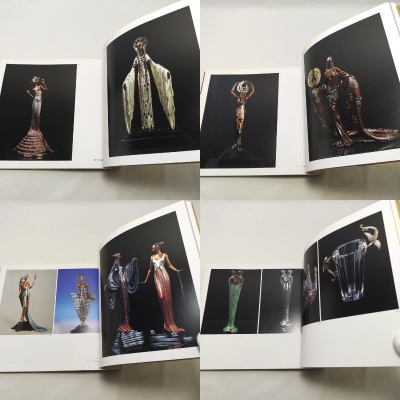 OOP Japanese Erte Art Deco Book Leader of Art Deco His Trail Through the Century