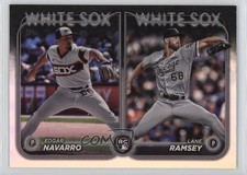 2024 Topps Update Rookie Combo Rainbow Foil Lane Ramsey Edgar Navarro 13c5