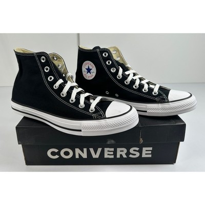 Converse Unisex All-Star Hi Sneaker Black Size M9.5 W11.5 NIB #019S