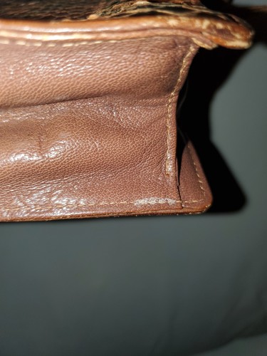 Borsa vintage Fendi pelle di serpente piccola tracolla tracolla Made in Italy - Foto 11 di 11