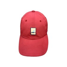 Johnnie-O Surfer Golf Cap Mens One Size Red Logo 6-Panel Adjustable Back Hat