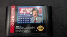 Jeopardy Deluxe (Sega Genesis, 1992) - CARTRIDGE ONLY