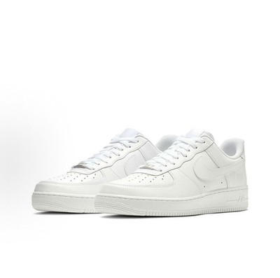 Nike Air Force 1 Low Triple White Men's Shoes NEW